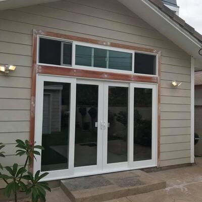 Patio Door w/transom